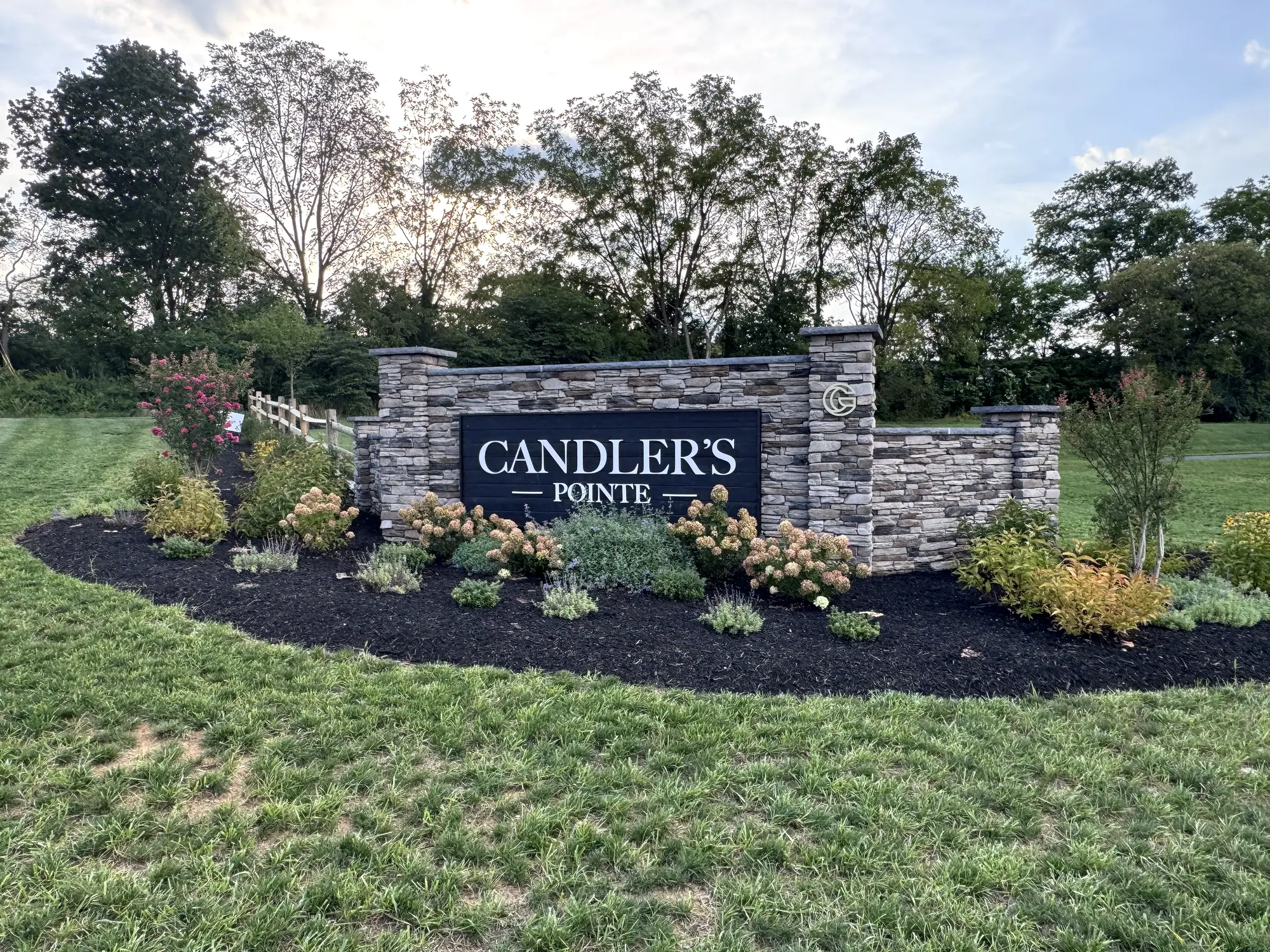 Candler's Pointe community entrance in Annville, Pennsylvania
